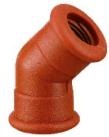 Codo 45° 1/2 plg