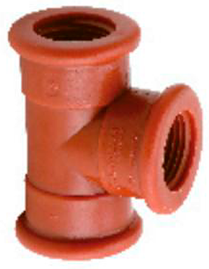 Tee Reducida 1 x 1/2 plg