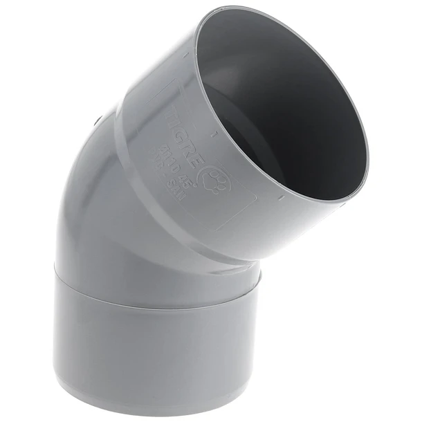 Codo 45º PVC H-H 110 mm